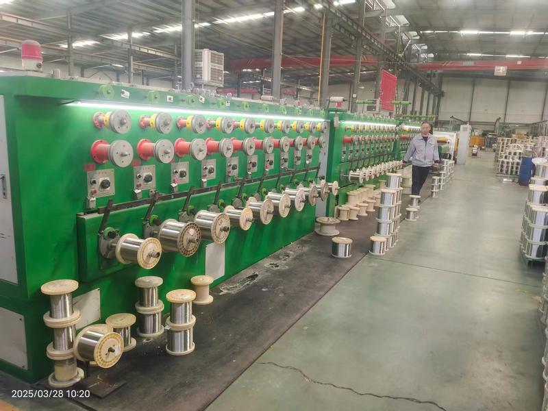 KAIFIL wire drawing machine line in the factory workshop