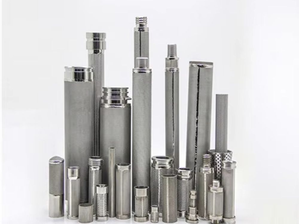 Wire mesh filter cartridge samples