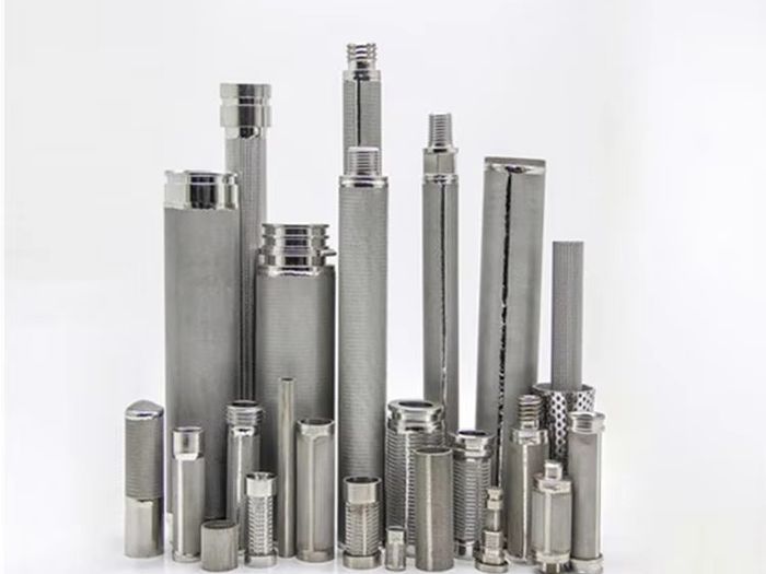 Wire mesh filter cartridge samples