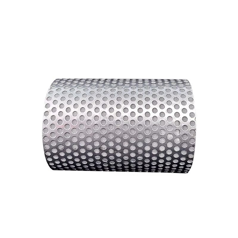 Perforated Metal Filter Cylinders reference image for KAIFIL product page