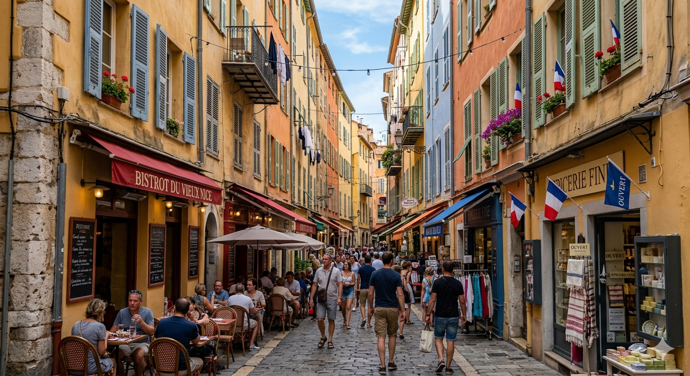 The Old Town of Nice (Vieux Nice)
