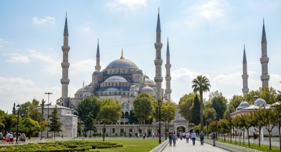 Den Blå Moské (Sultan Ahmed Mosque)