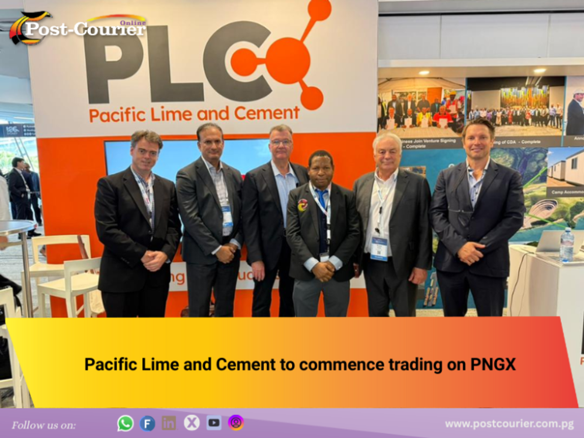 Pacific Lime and Cement to commence trading on PNGX - Post Courier
