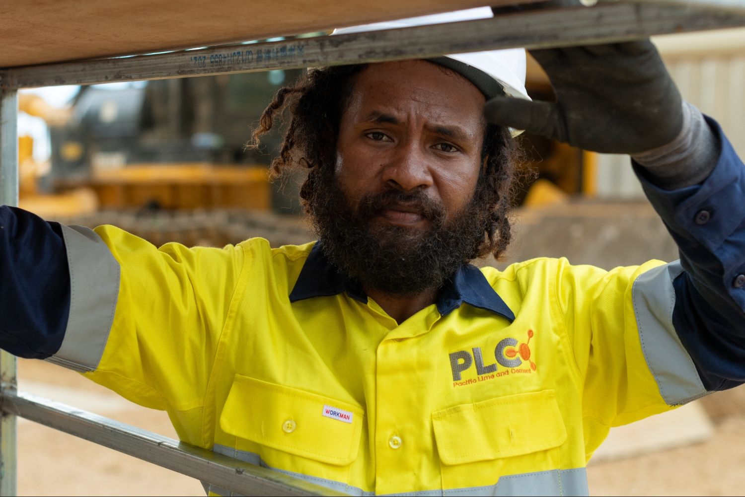 Aerial view of project site