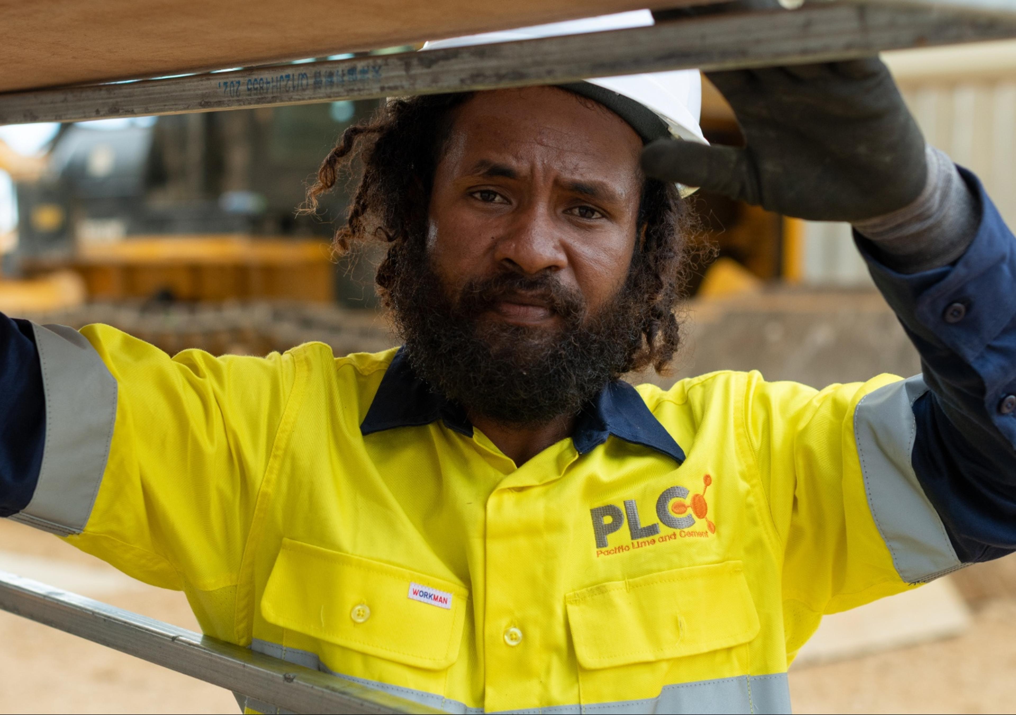 Aerial view of project site