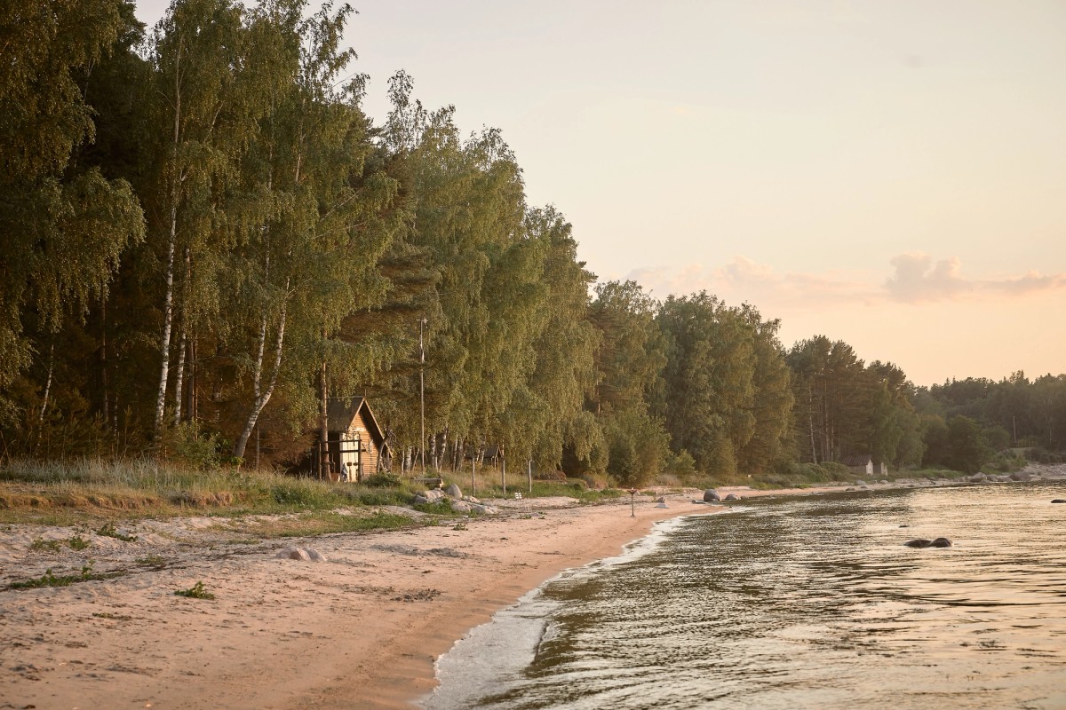 Cabin on the Baltic Sea