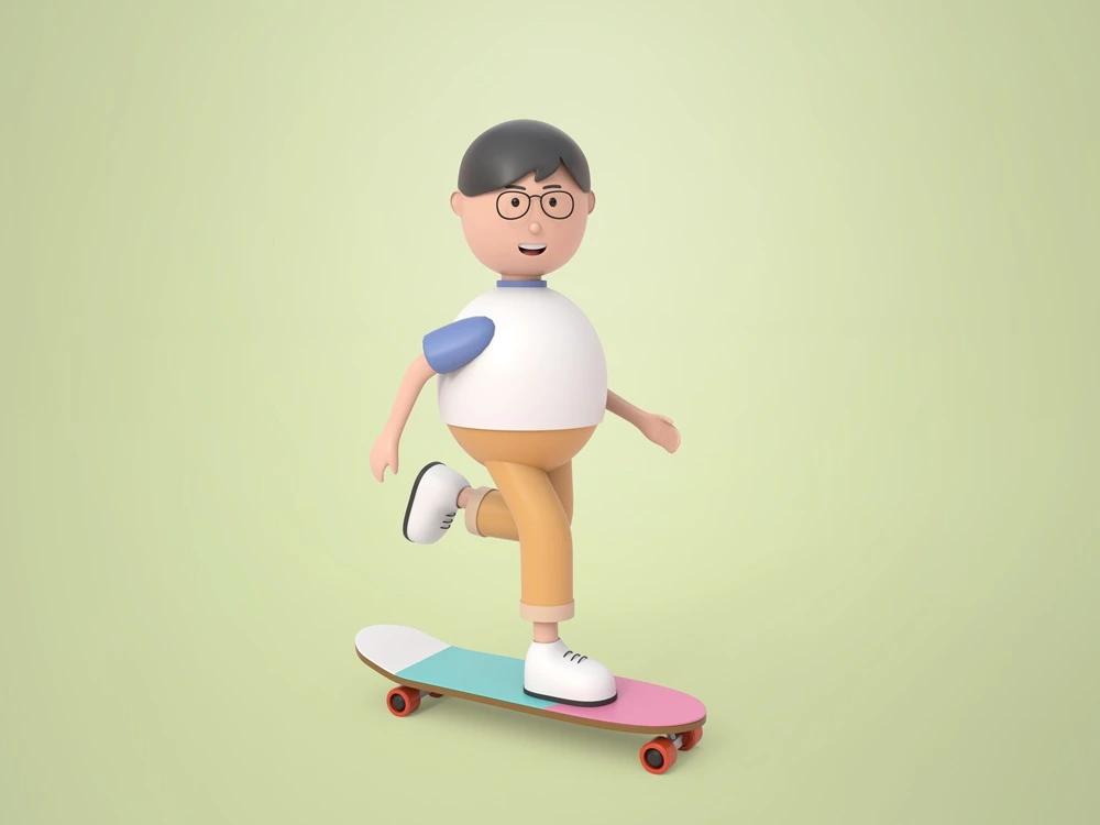 Design trend in 2025: 3D Characters