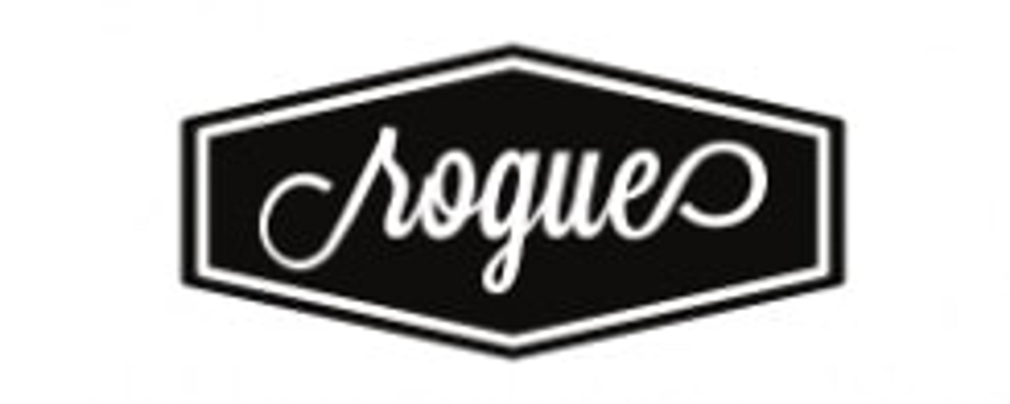 Black and white Rogue Logo