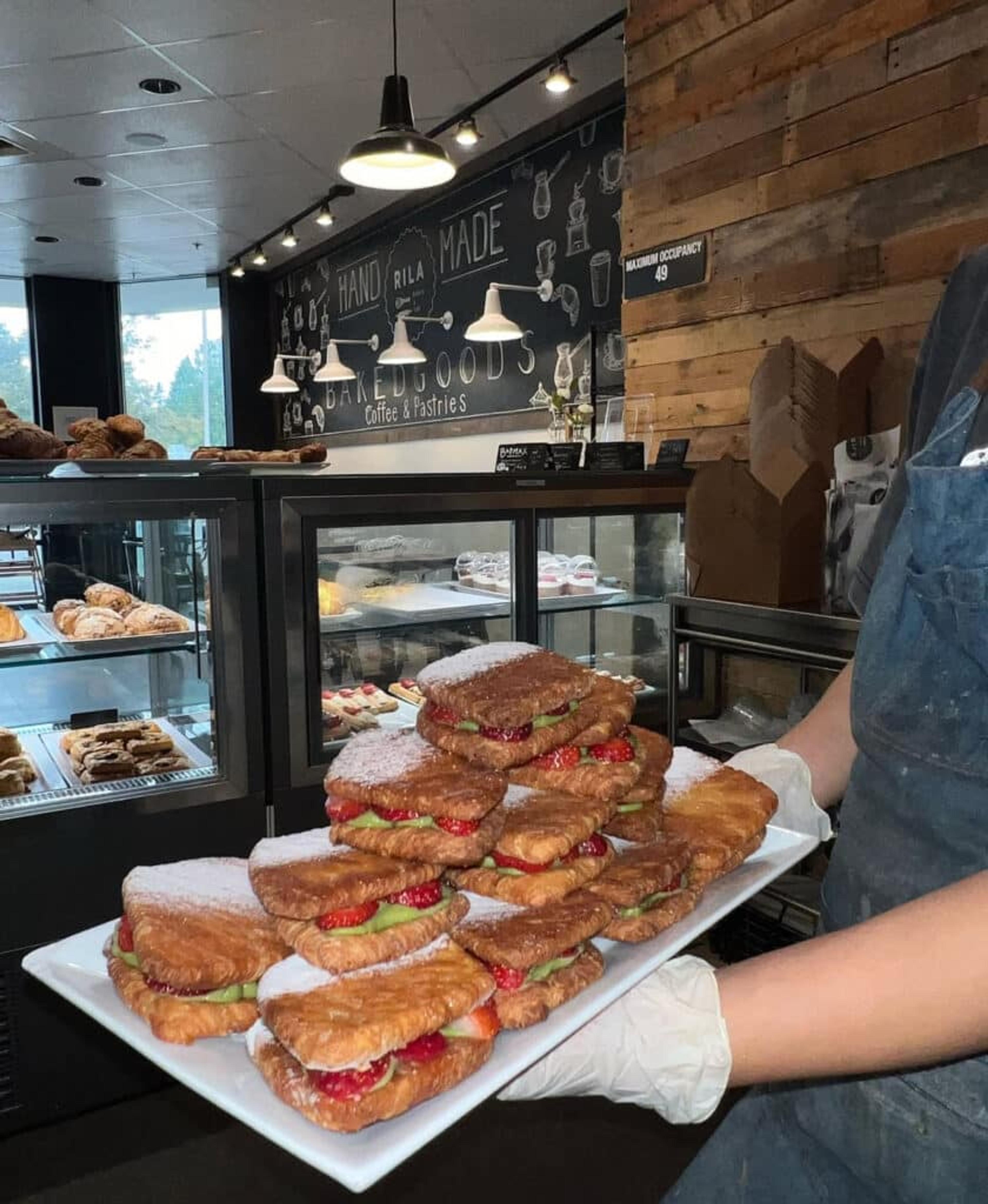 Pastries from Rila Cafe and Bakery