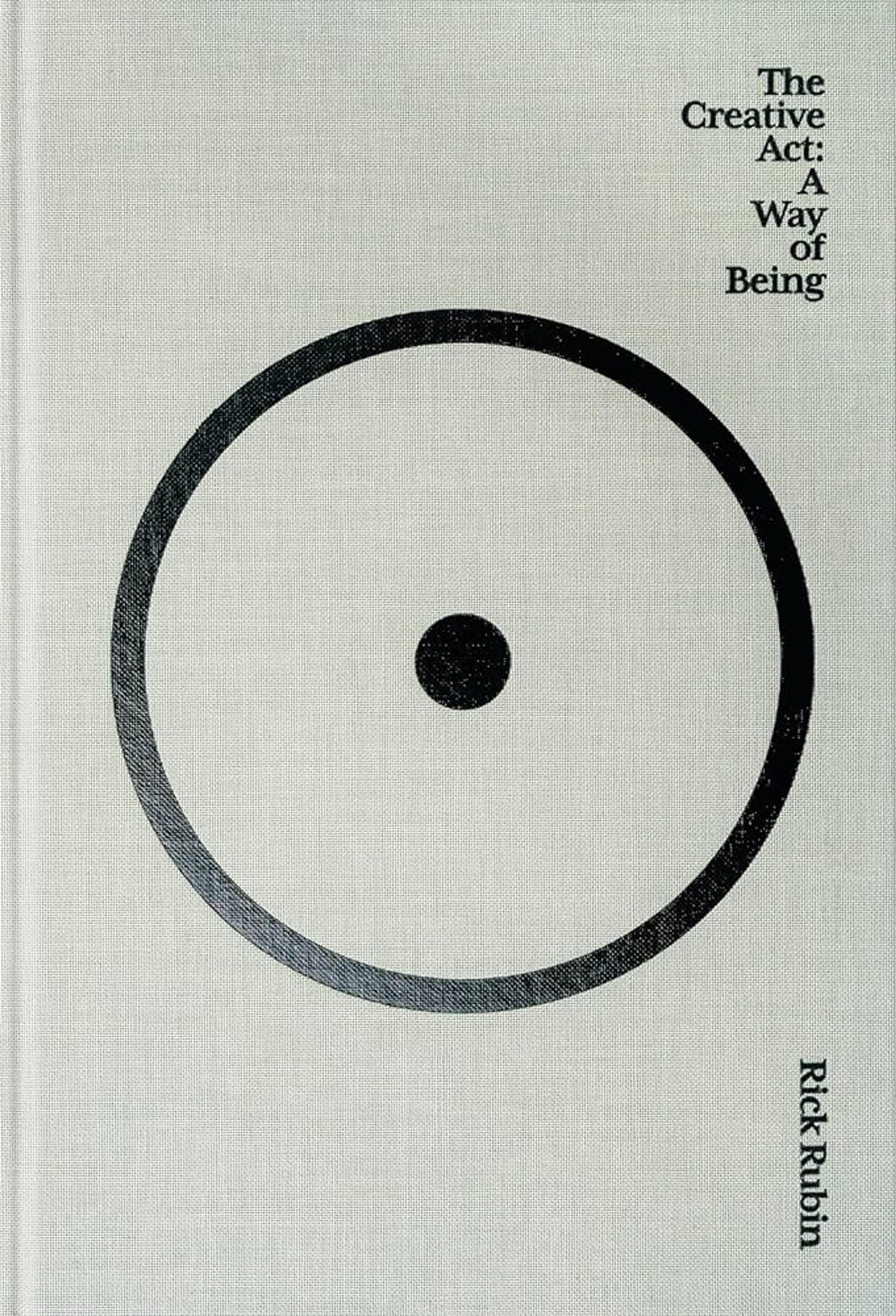 The Creative Act book cover