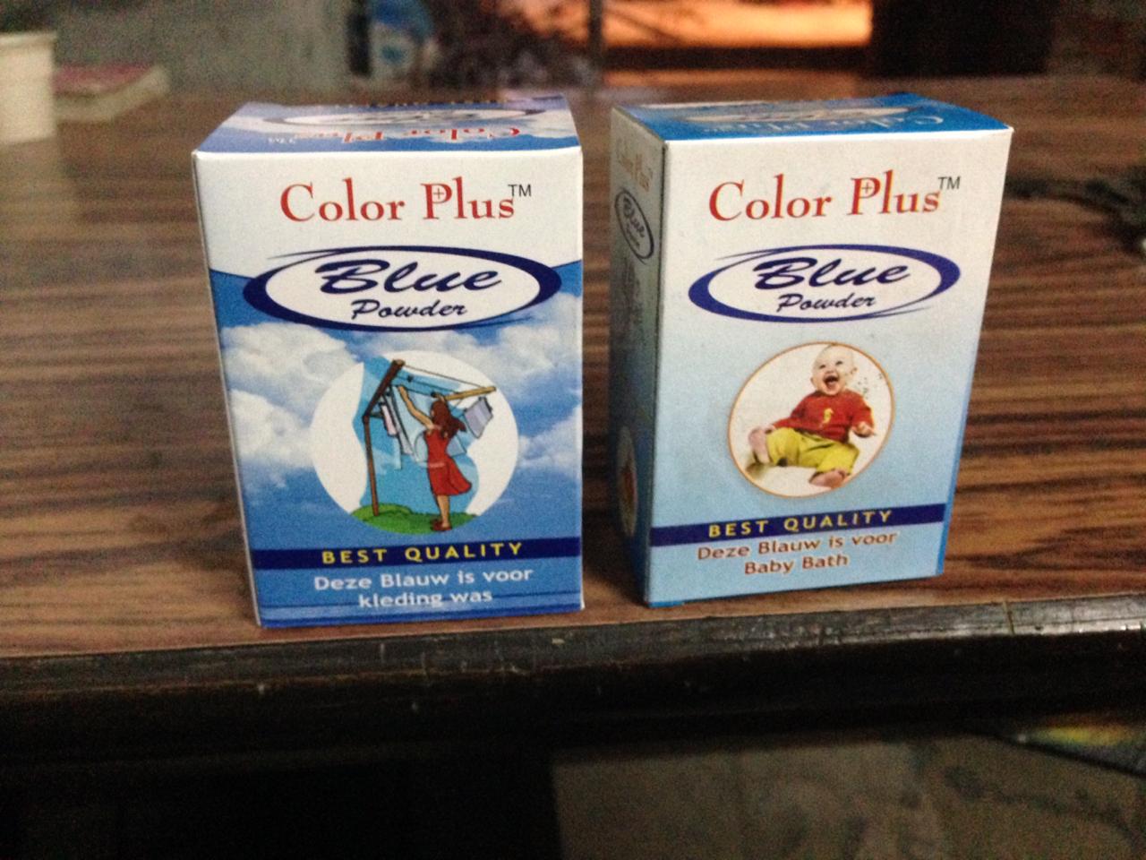Color Plus Blue Powder