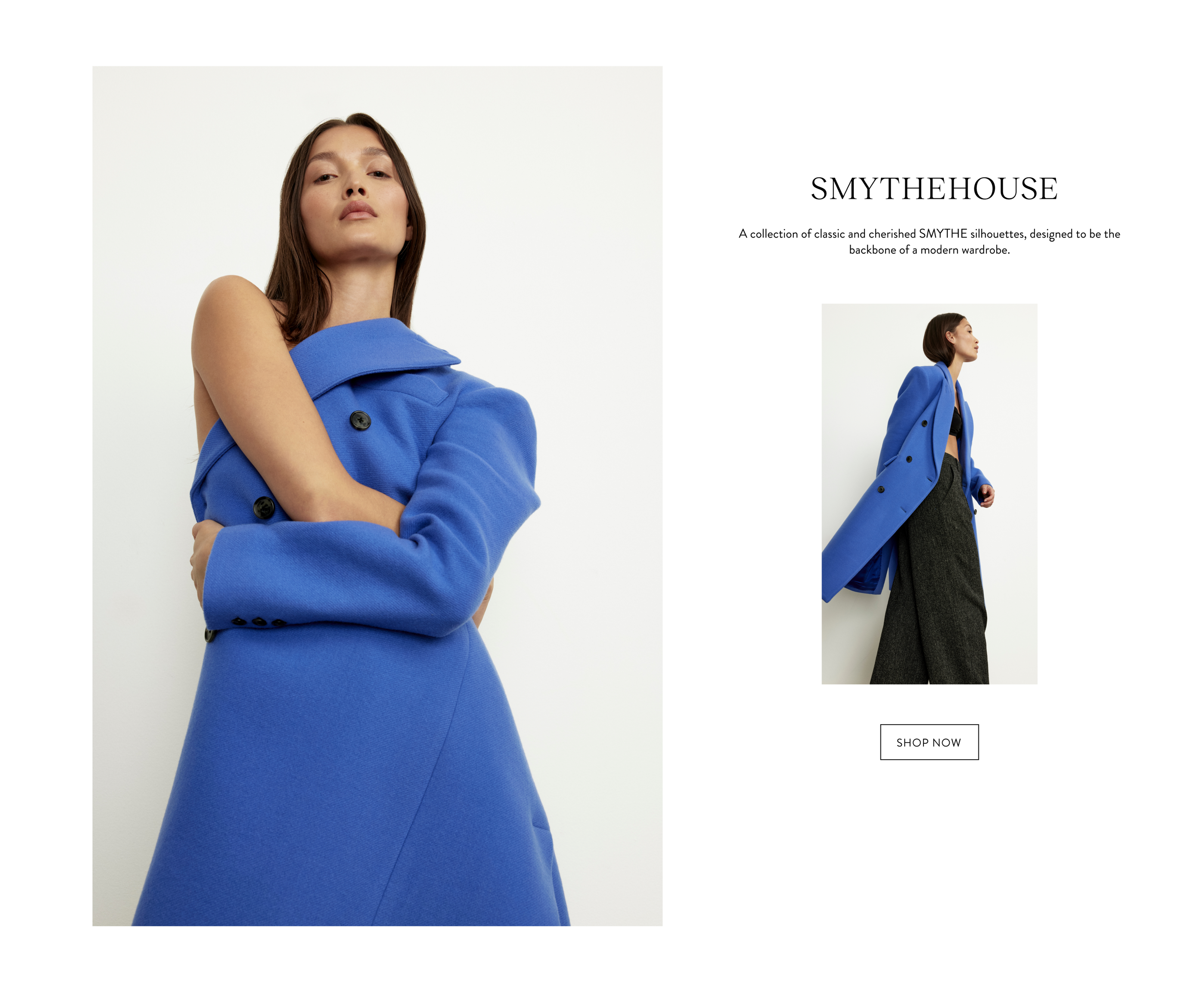 SMYTHE Launches New Site On Shopify 2.0