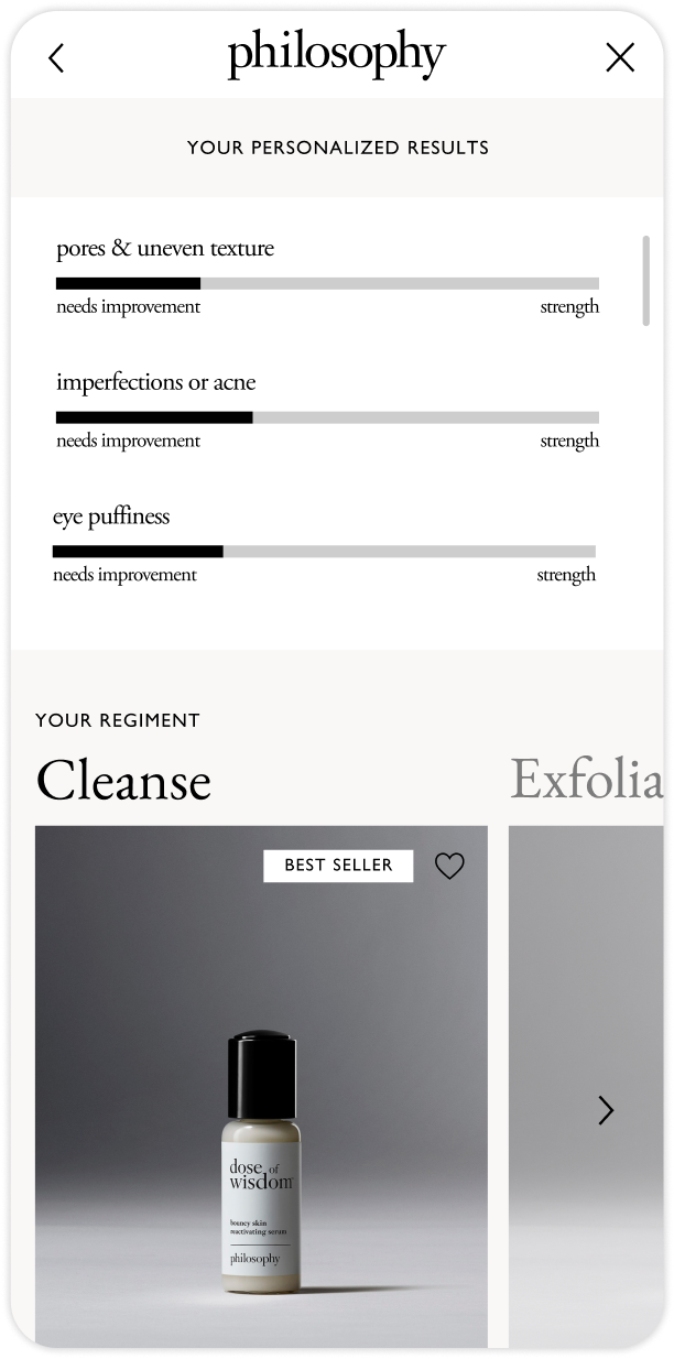 Philosophy Skin Diagnostic Screen