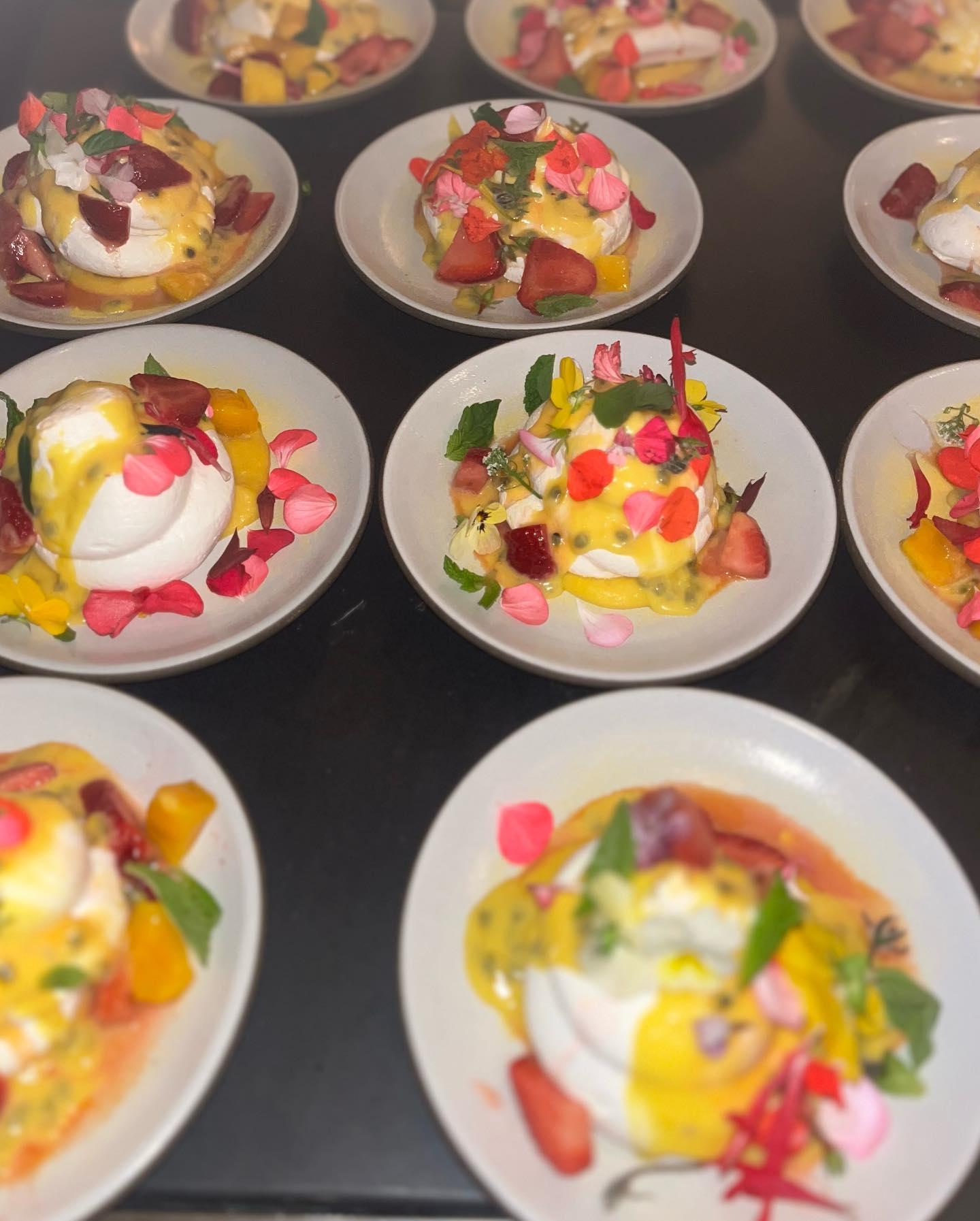 DINNER PARTY FOOD ON TABLE