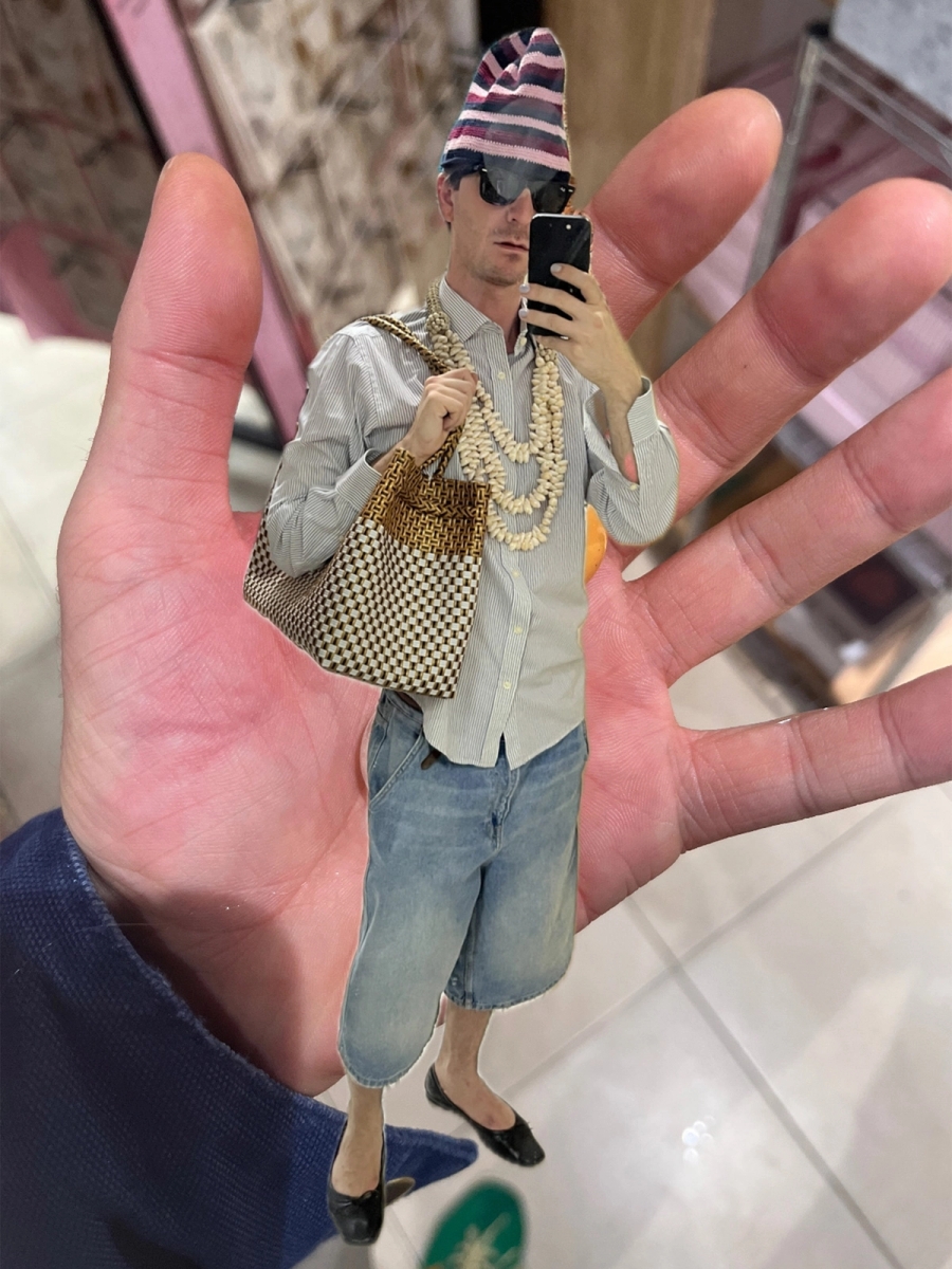 Left to right: Top & Leggings Vintage, Shoes Dries Van Noten | All Vintage