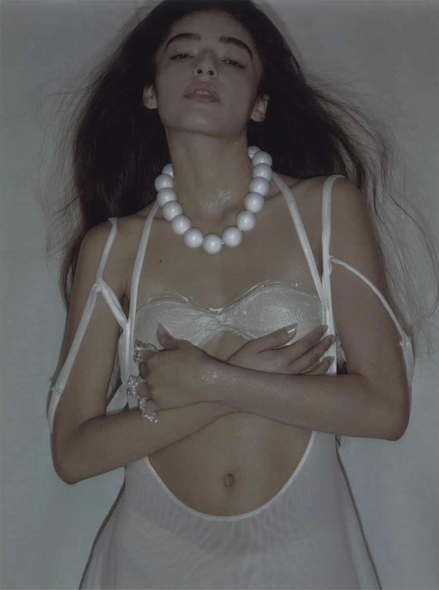 Dress Alexandra Zhukova, Necklace Vaquera, Rings JOLIPNJ 