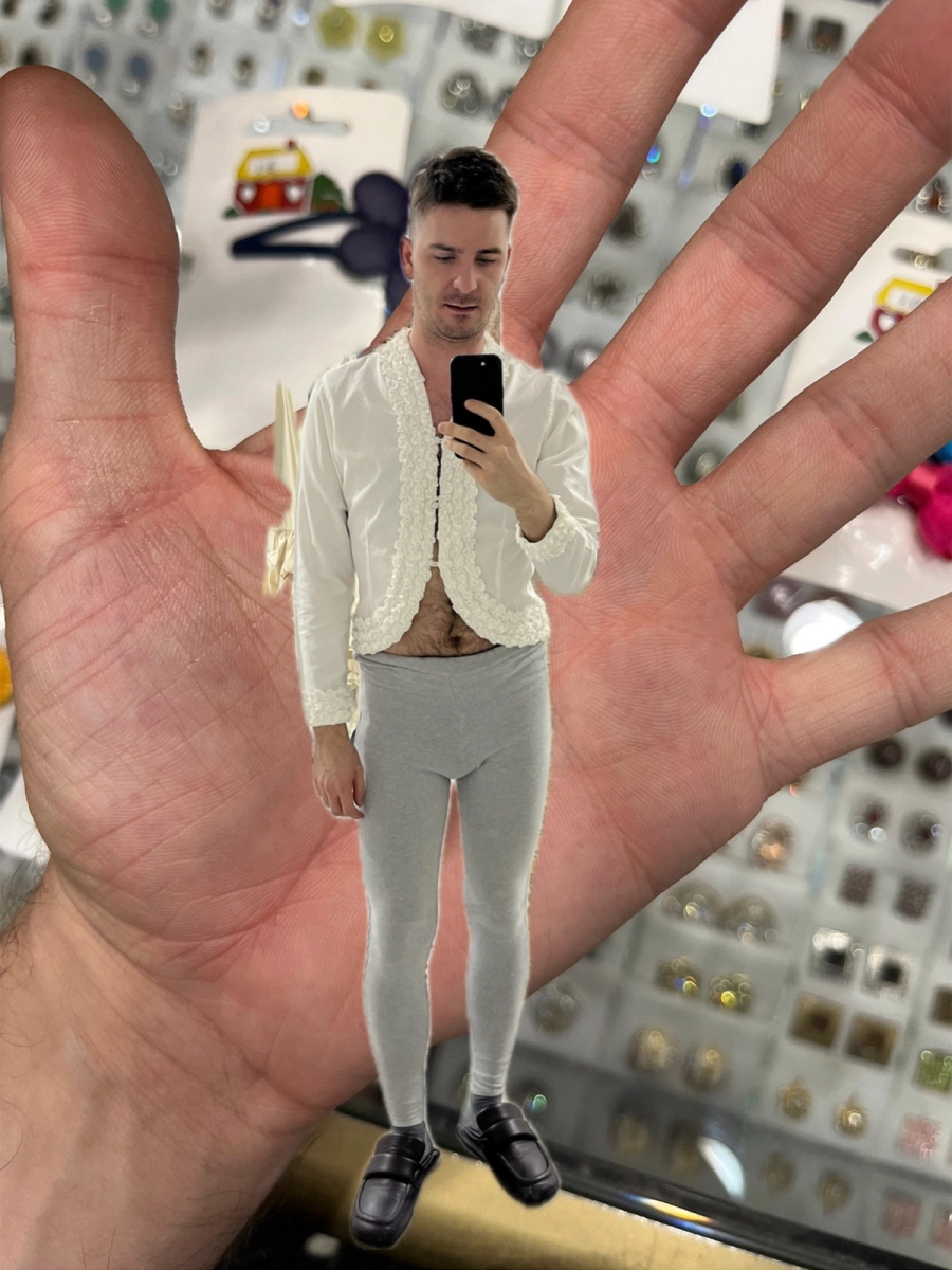 Left to right: Top & Leggings Vintage, Shoes Dries Van Noten | All Vintage