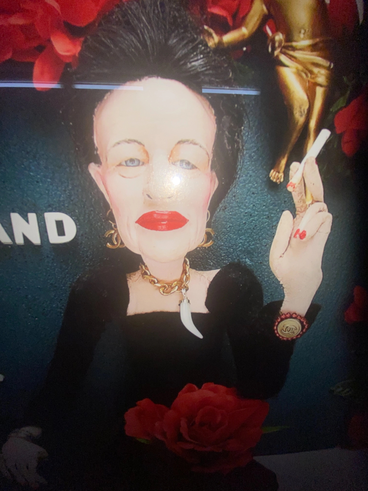 GREER LANKTON - DIANA VREELAND, Digital print on Baryta paper