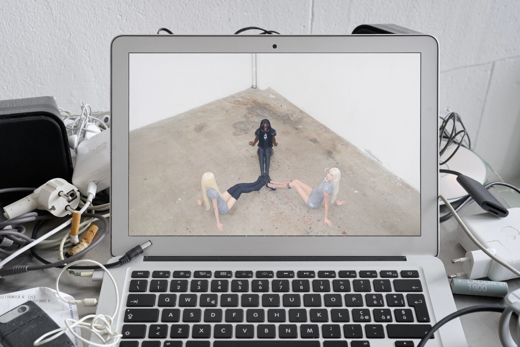 Left to right: Top Rombaut, Shorts Rombaut | Top Rombaut, Shorts Stylist’s own | Dress Rombaut, Tights and Shoes Stylist’s own