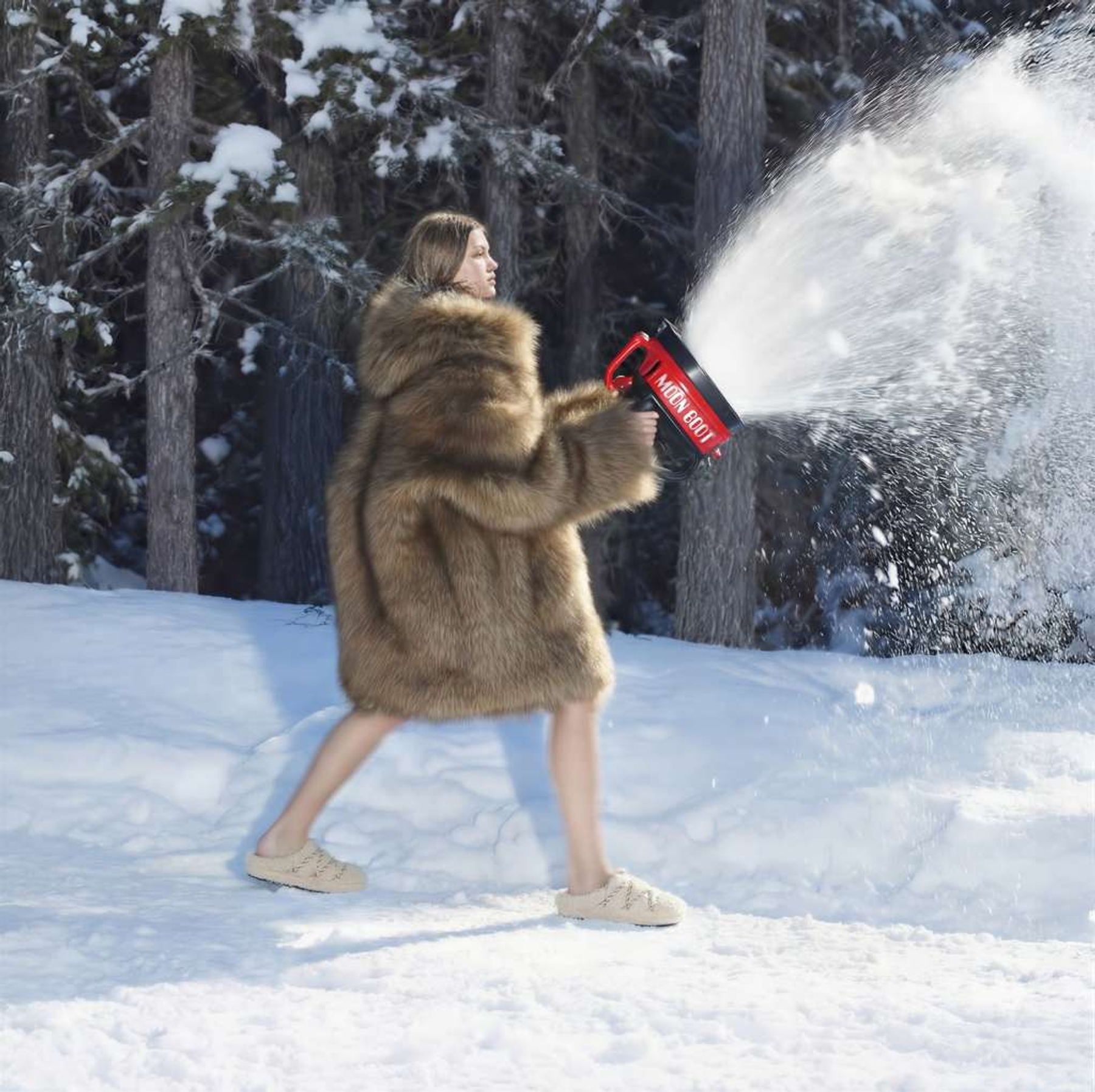 Teddy Slipper in beige