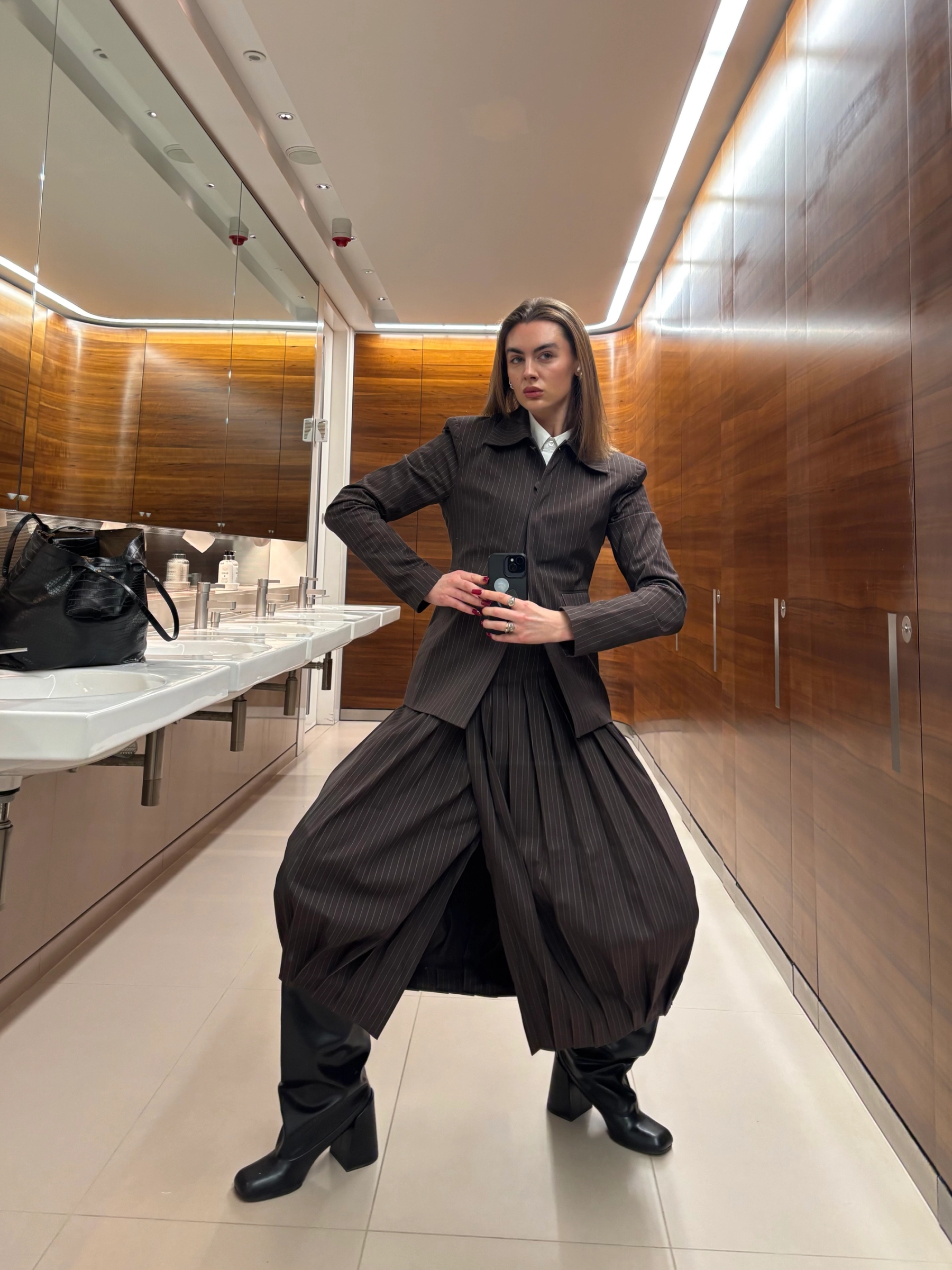 Suit Remain Birger Christensen, Boots Charles & Keith