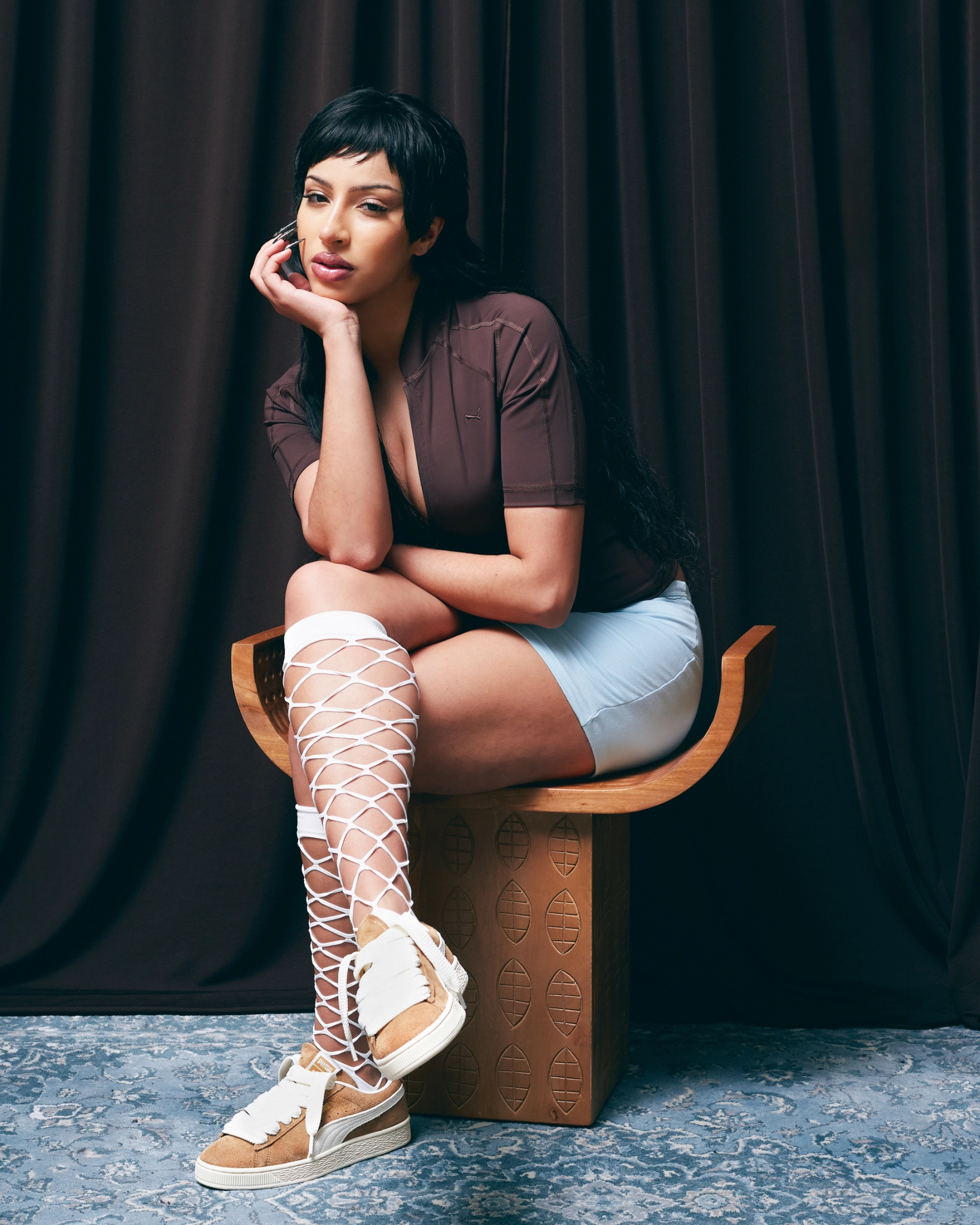 Top & Shoes Puma, Skirt Nuovo, Socks stylist’s own 