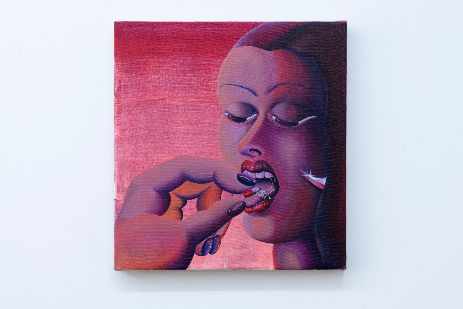 JONNY NEGRON, Little Pill, 2021, Acrylic on linen