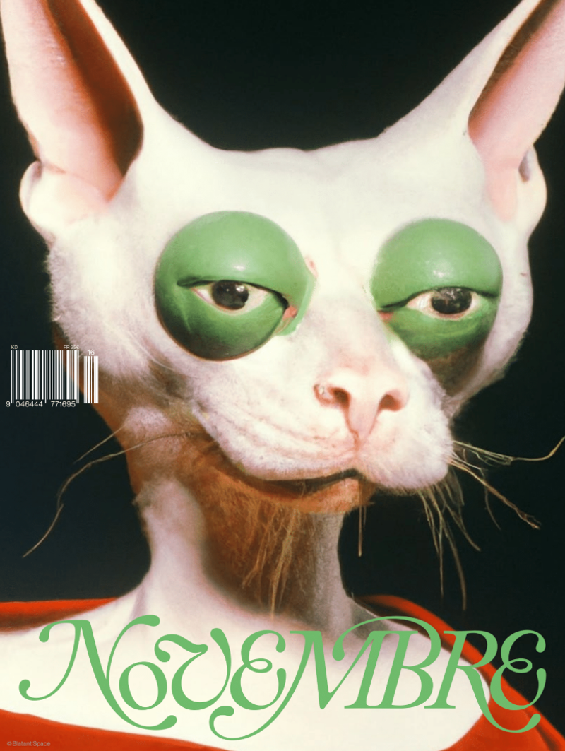 Novembre Magazine Issue 16, Cover 1
