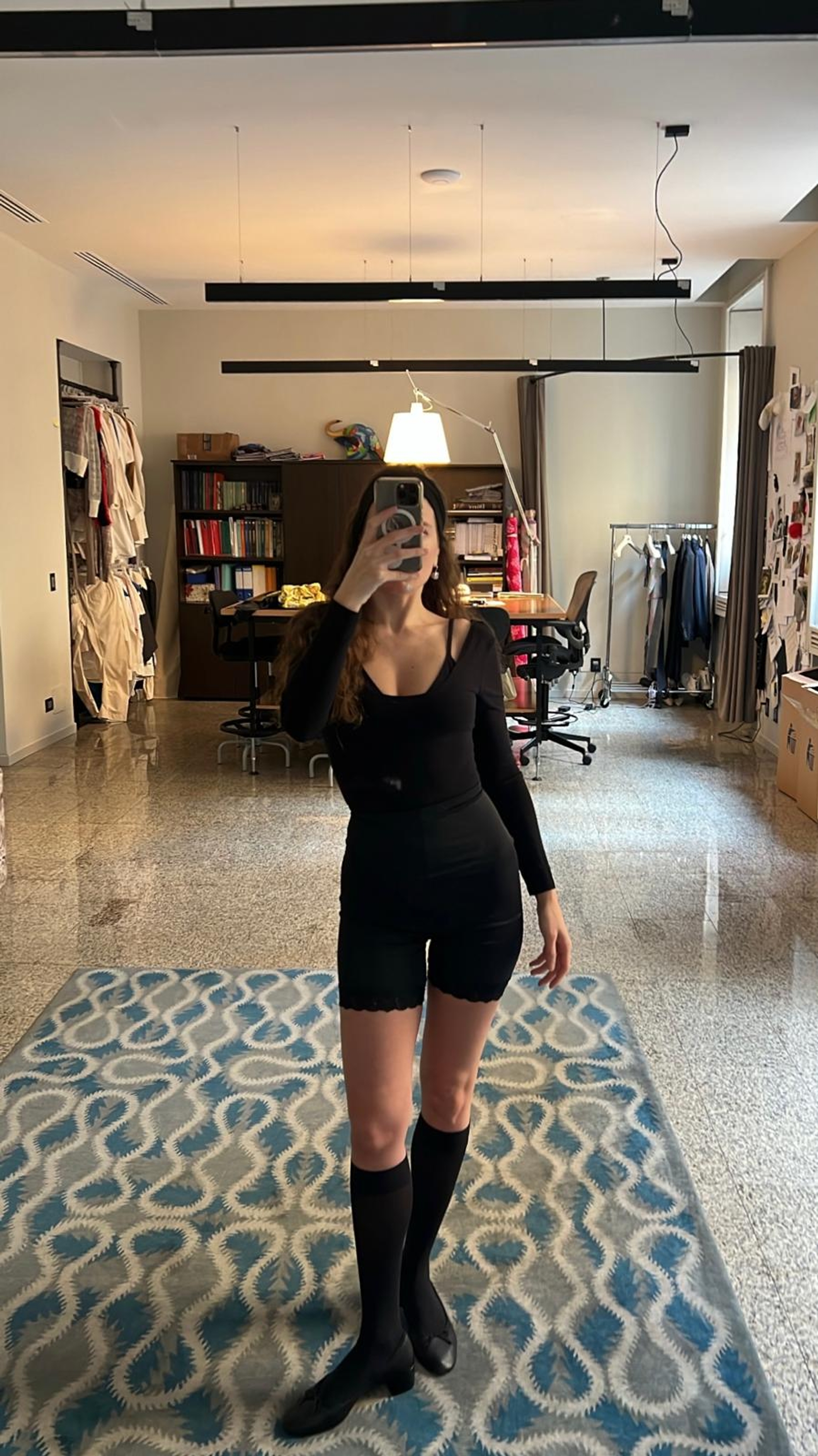 Bra Fila, Body Intimissimi, Shapewear Shorts vintage , Socks Calzedonia, Ballerinas Mango
