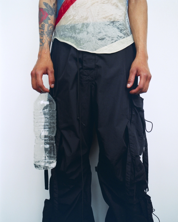 ANDY: Top Helmut Lang (SS 1995), Pants Vintage (Mid 1990’s), Boots Helmut Lang (AW 2003) -from Artifact New York fashion archive