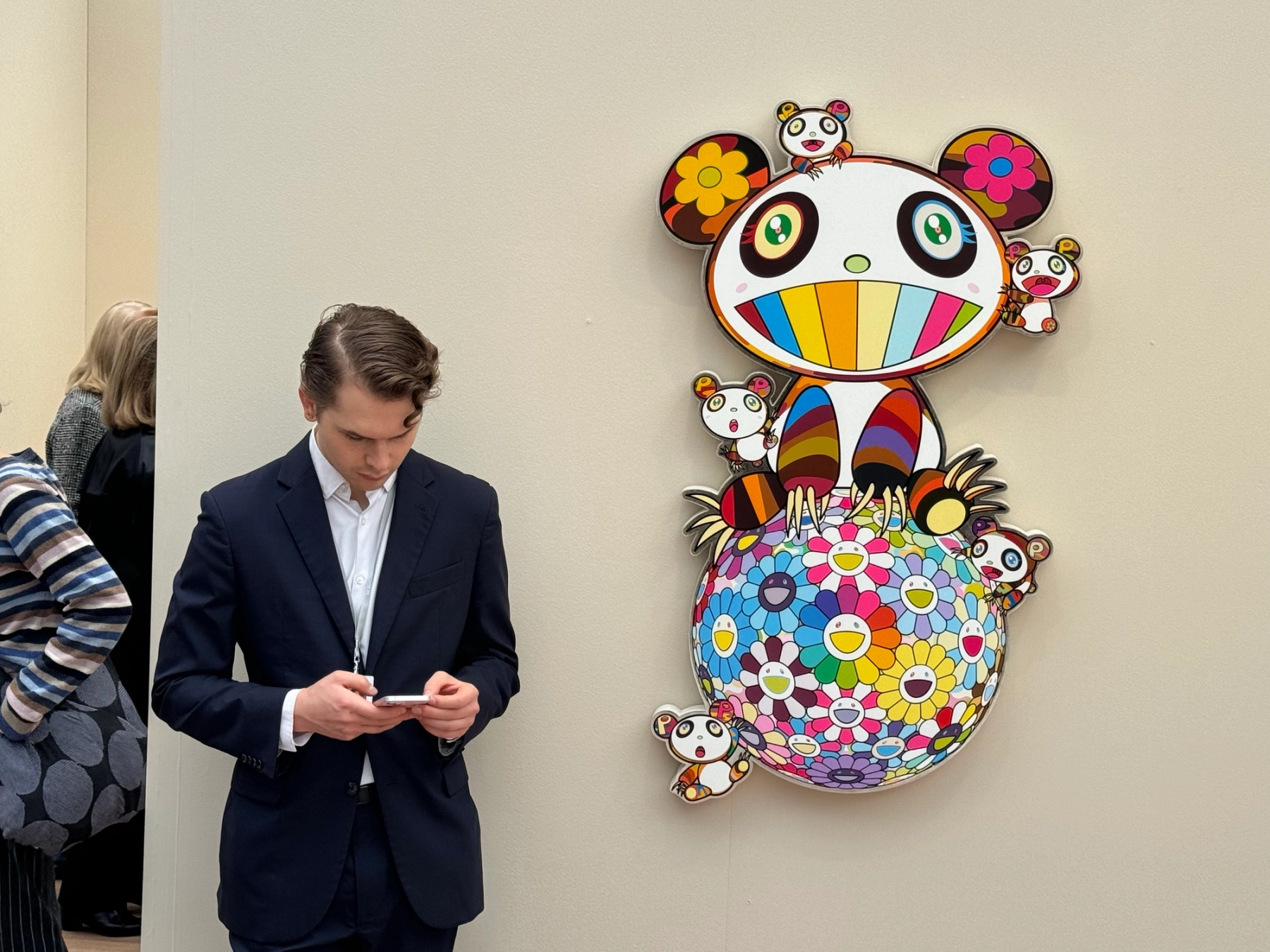 Takashi Murakami, Panda, Panda Cubs, and Flowerball, 2019