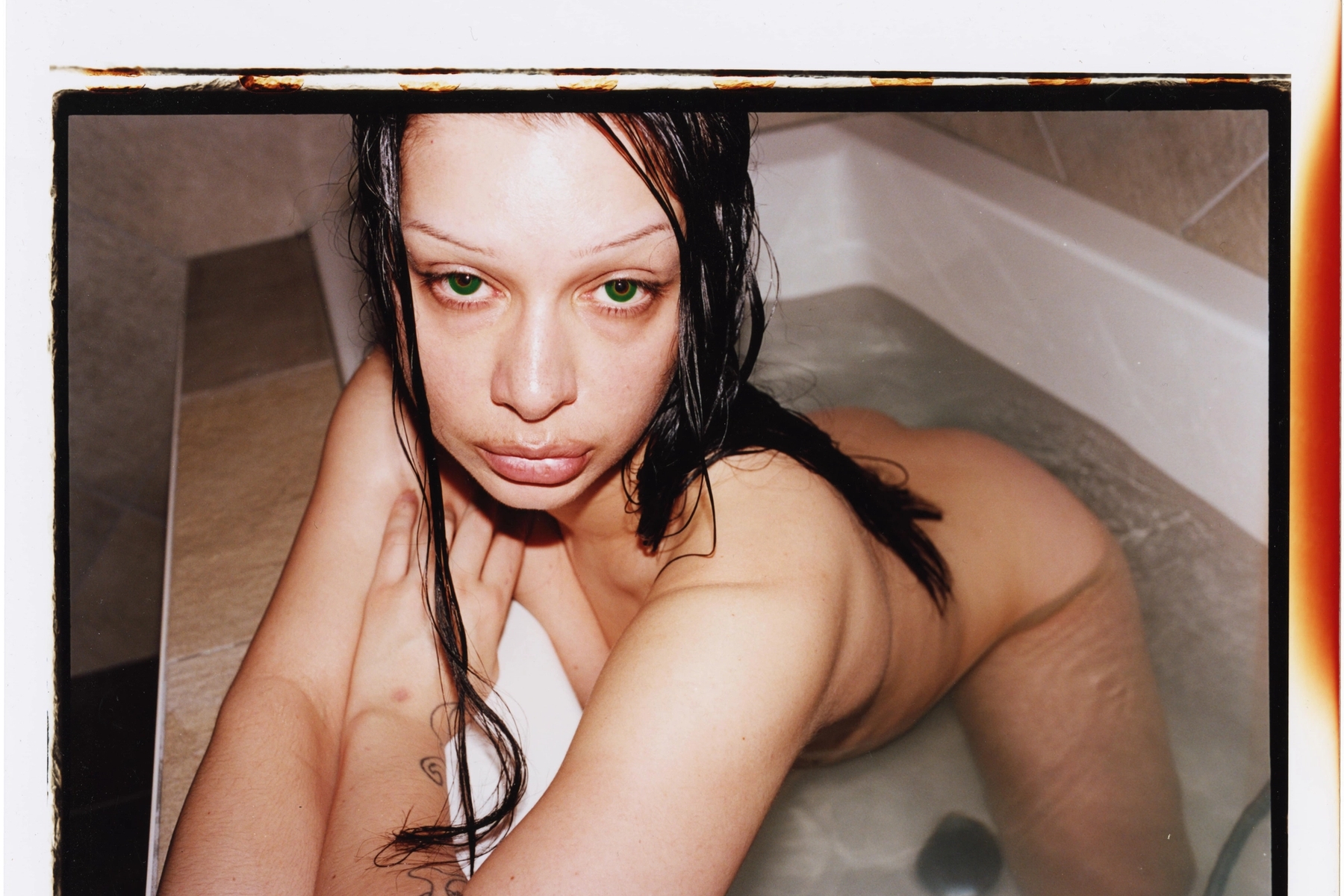Azize Ferizi Triptych (1/3), 2023. C-print. 20 x 25 cm (8 x 10 in). Edition 1 of 1. © Pe Ferreira