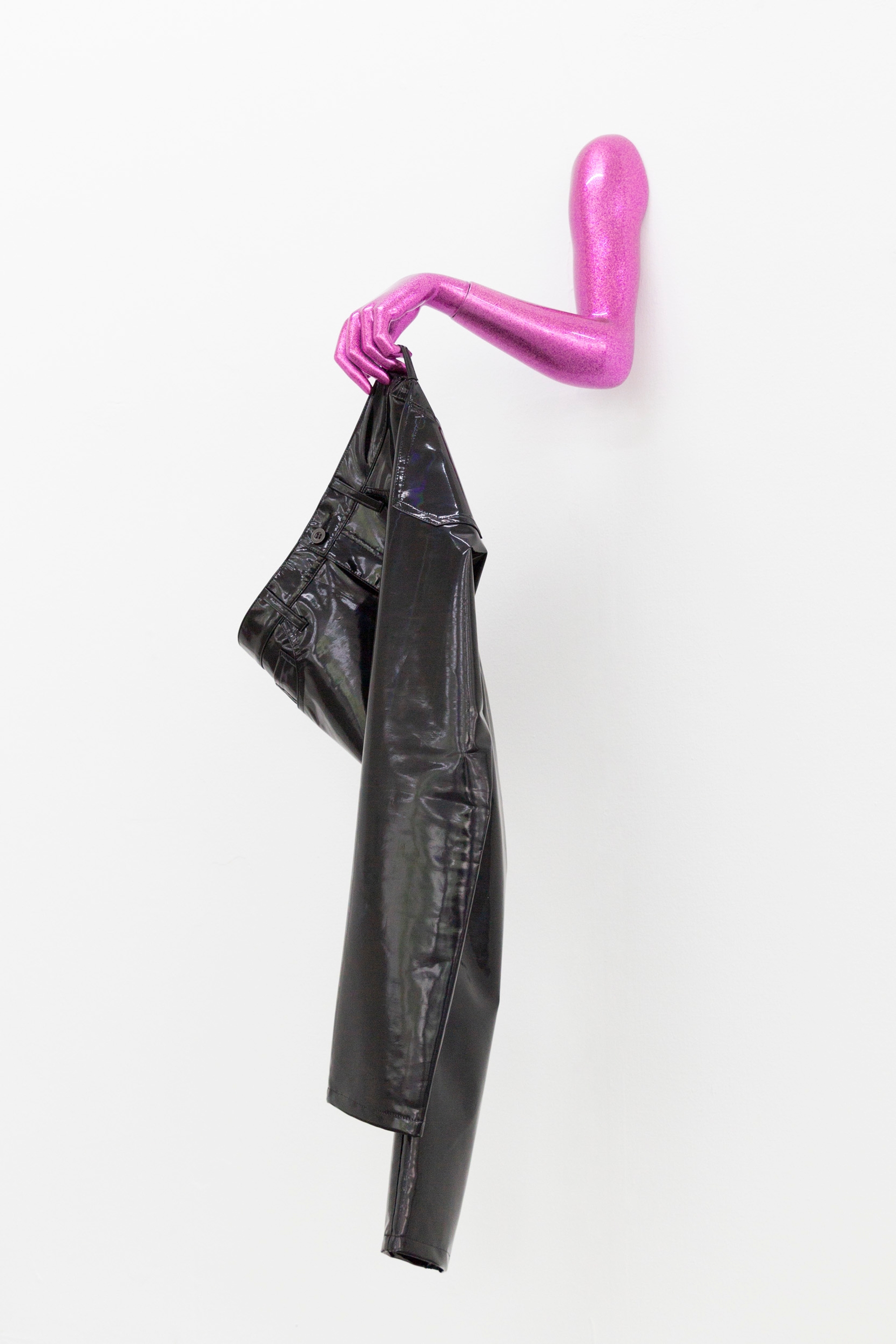 'Comme des Garçons' 2021, Fiberglass, car paint, vinyl pants