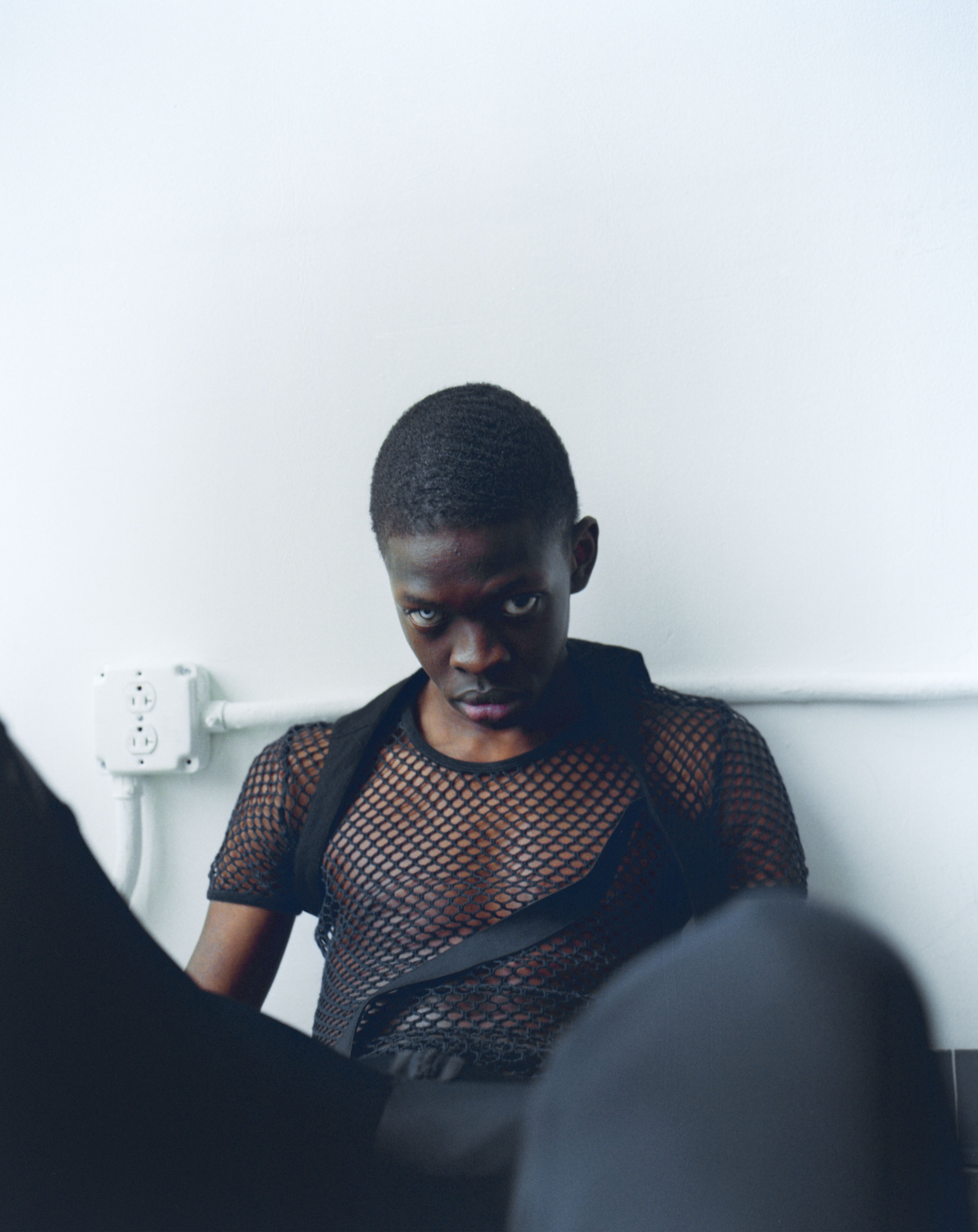 MALLE: Top Helmut Lang (SS 1998), Harness (SS 2003), Pants Raf Simons (AW 2004), Boots Raf Simons (AW 2020) -from Artifact New York fashion archive