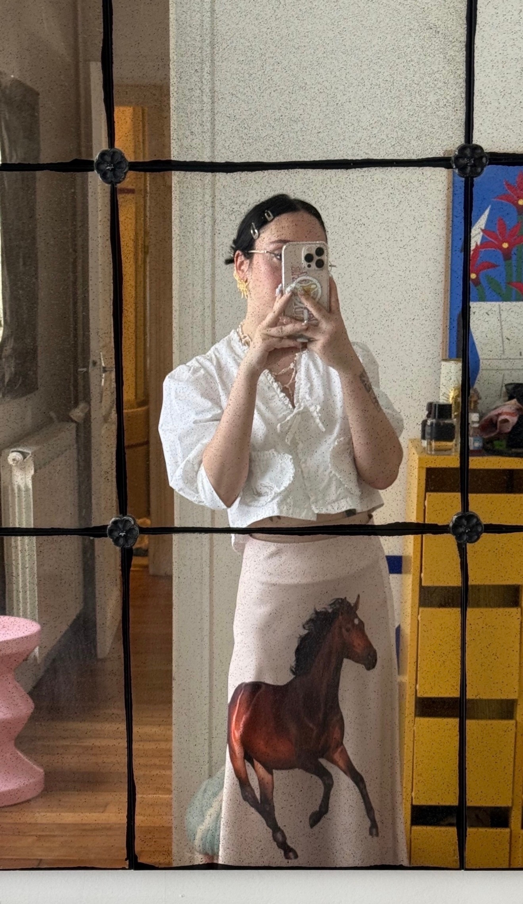 Top Tressé, Skirt Tyler Mcgillivary
