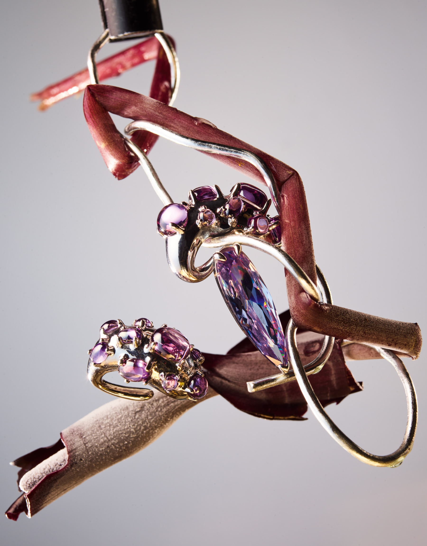 Earrings & Ear cuff Alan Crocetti
