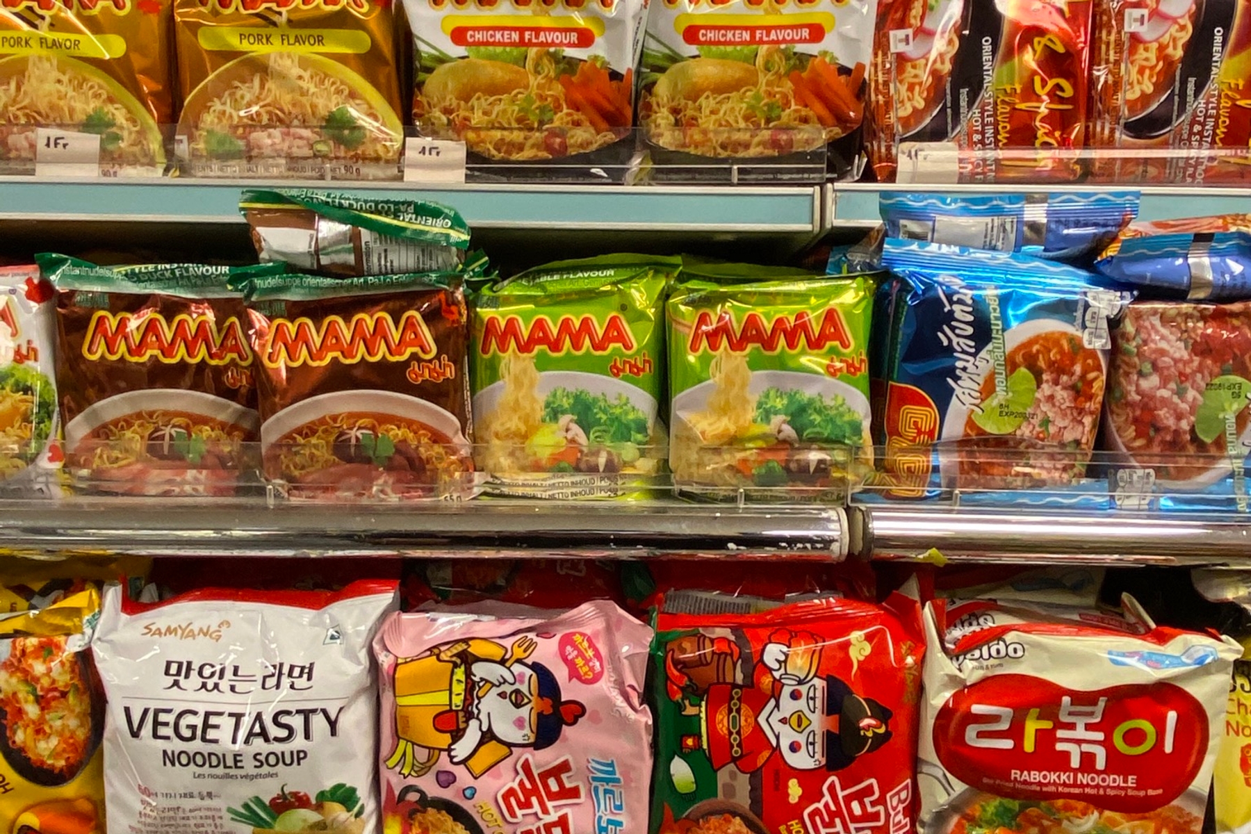 De 2010 à 2018, période d'études, au restaurant Migros