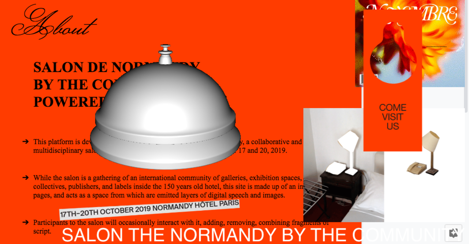 <em>Salon de Normandy by The Community</em> powered by Novembre