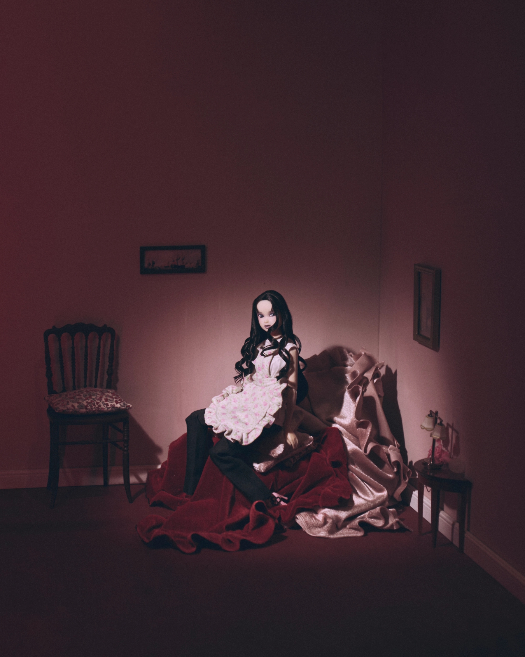 Top, Apron and Trousers Miu Miu