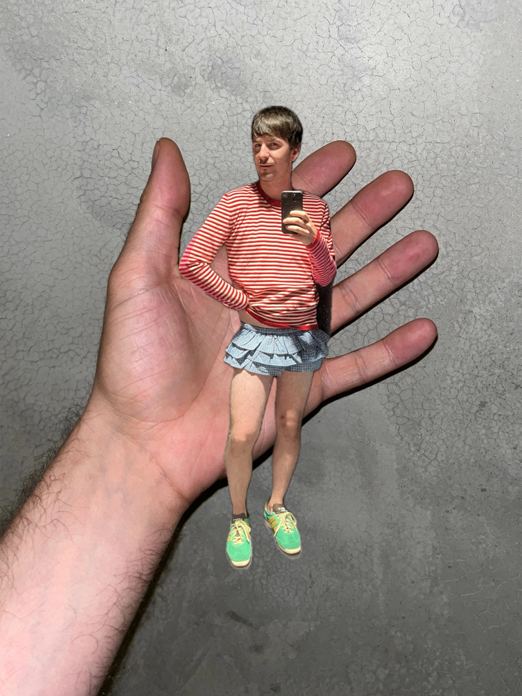 Sweater & Skirt Gimaguas, Shoes Adidas