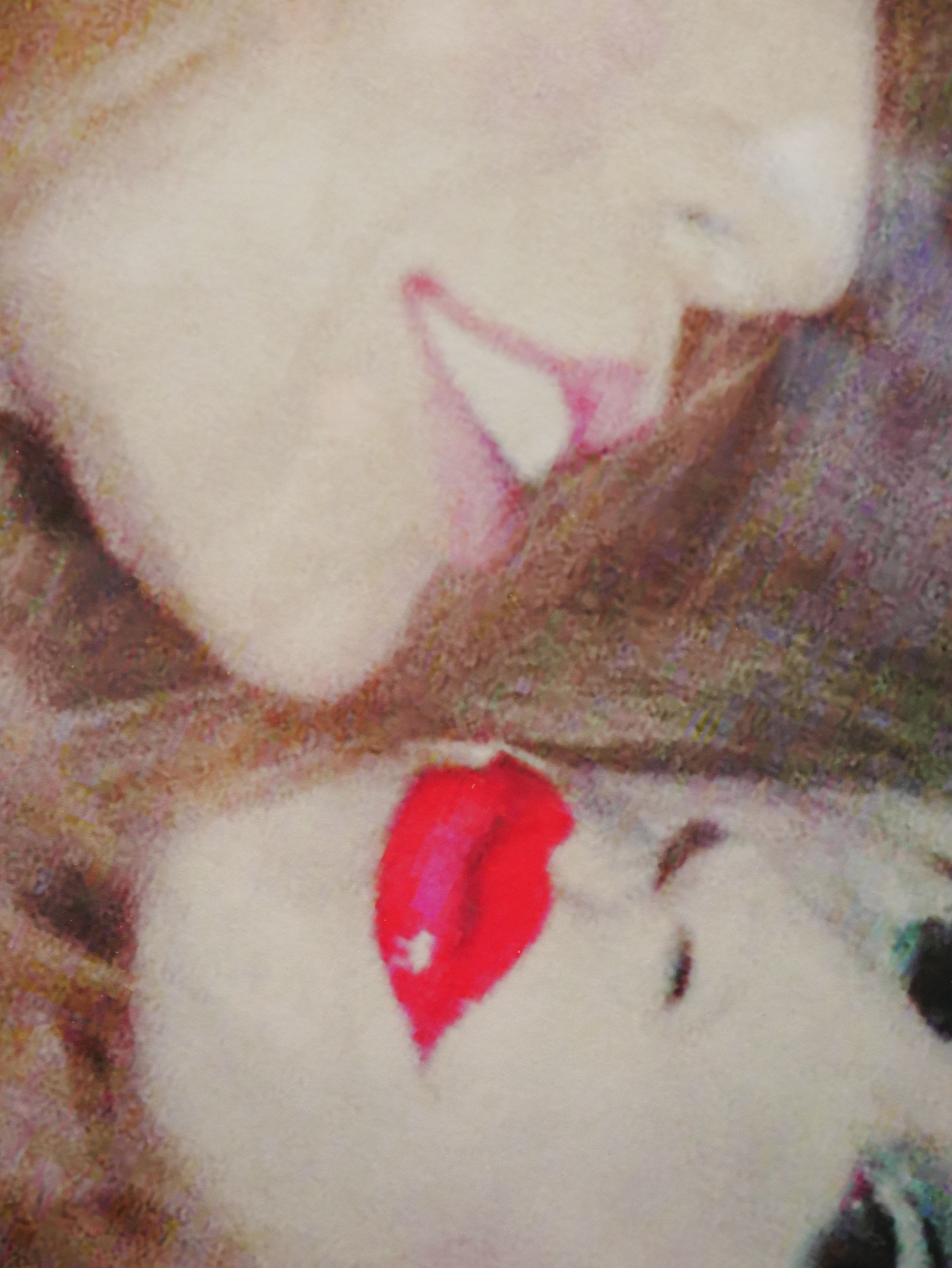 GREER LANKTON - CANDY DARLING AND TRICK IN BED, Digital print on Baryta paper