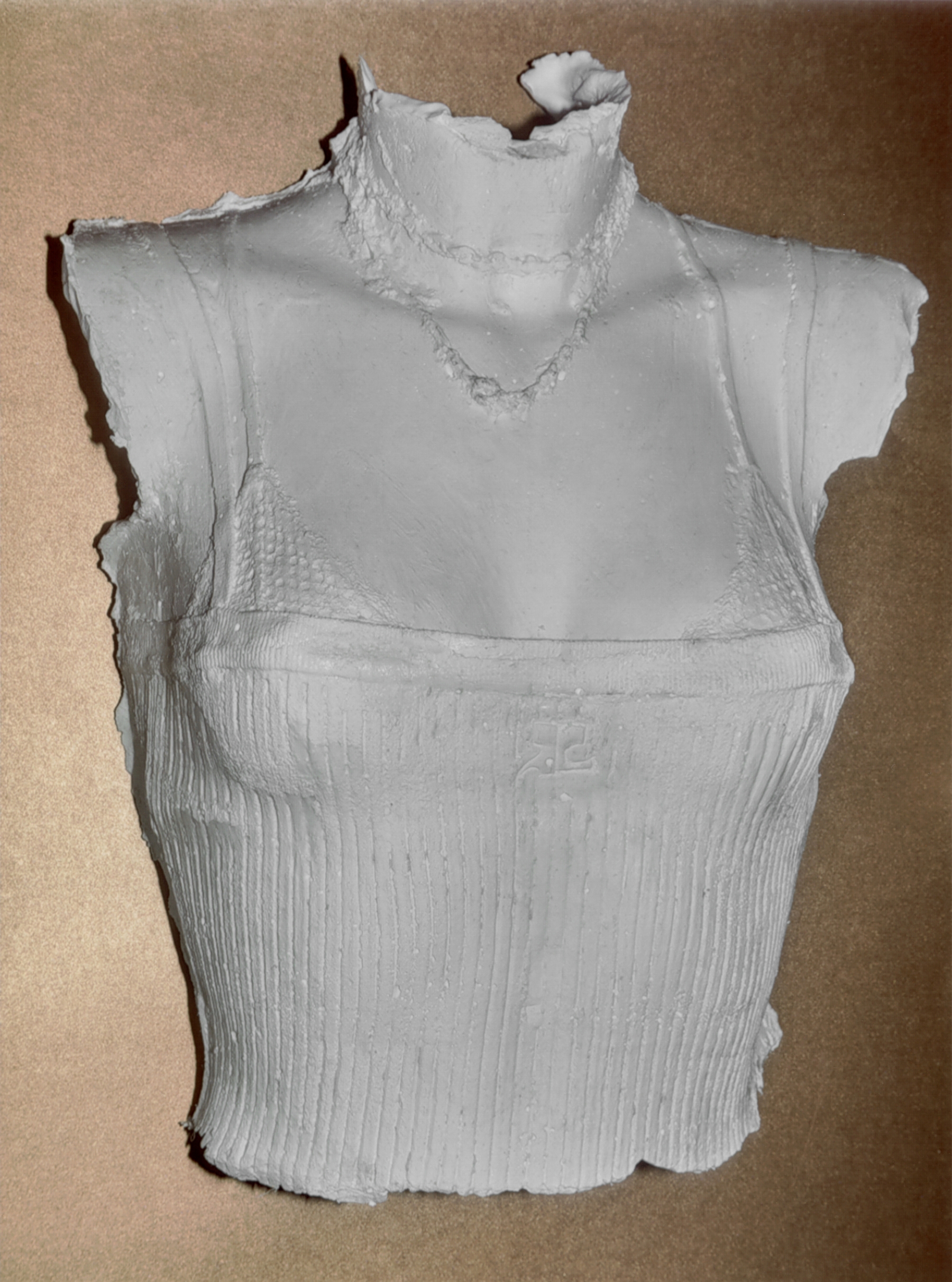 Plastered Top Courrèges, Plastered Necklaces Justine Clenquet