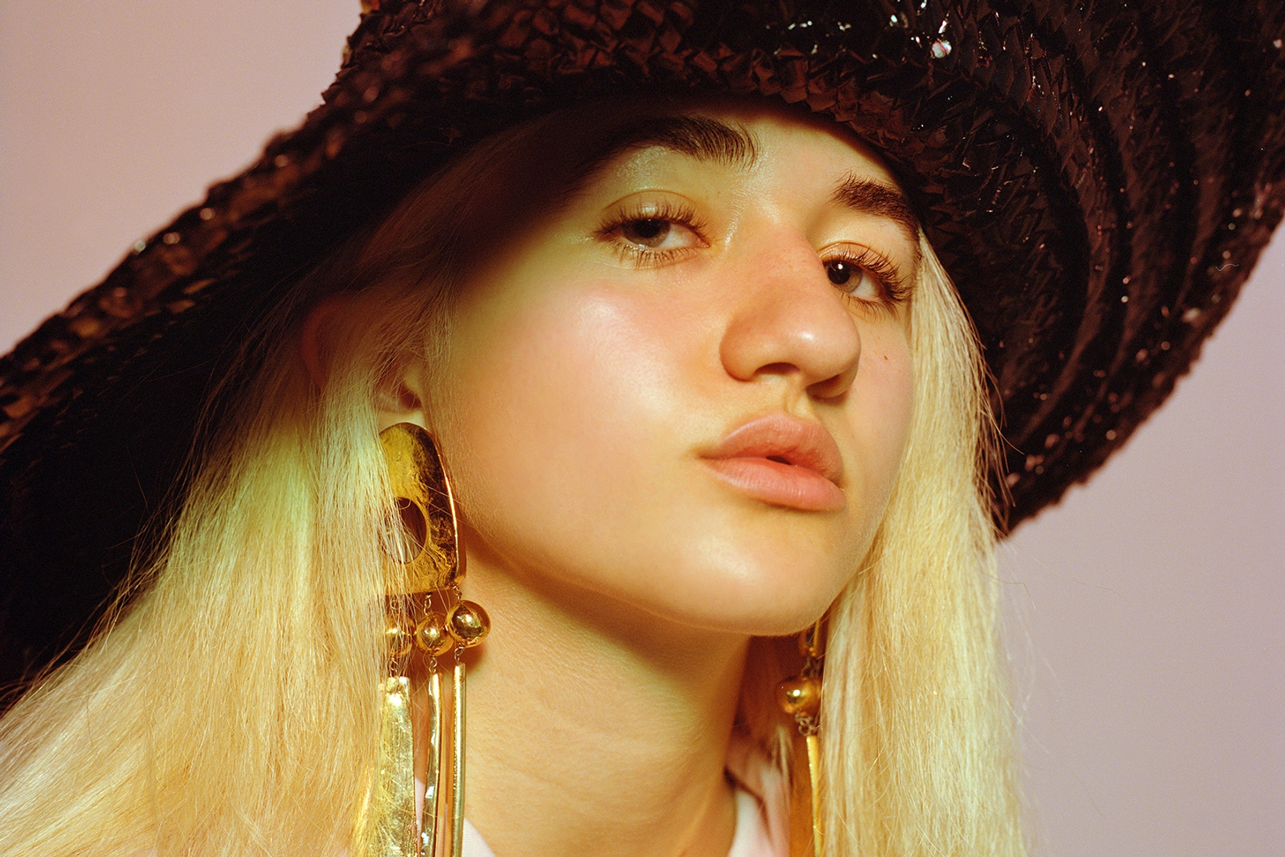 Cyana, hat Christian Lacroix Archives, earrings Christian Lacroix Archives 2000