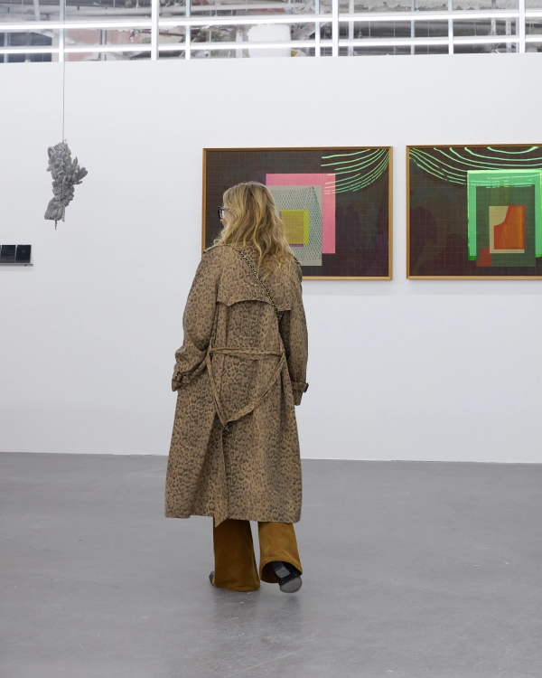 Left to right: Exhibition view · Don, Shanghai | Exhibition view · Amanda Wilkinson, London | Exhibition view · Gregor Staiger, Zürich/Milan