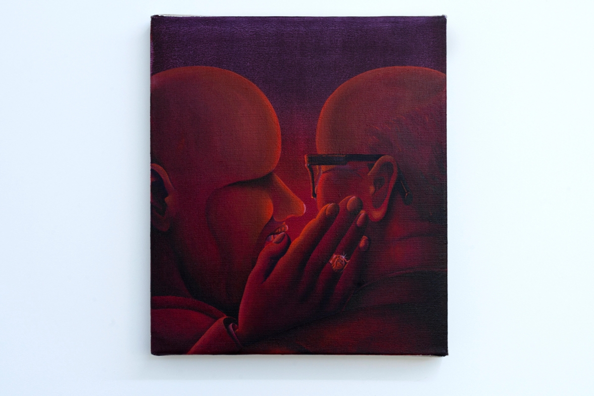 JONNY NEGRON, Careless Whisper, 2021, Acrylic on linen