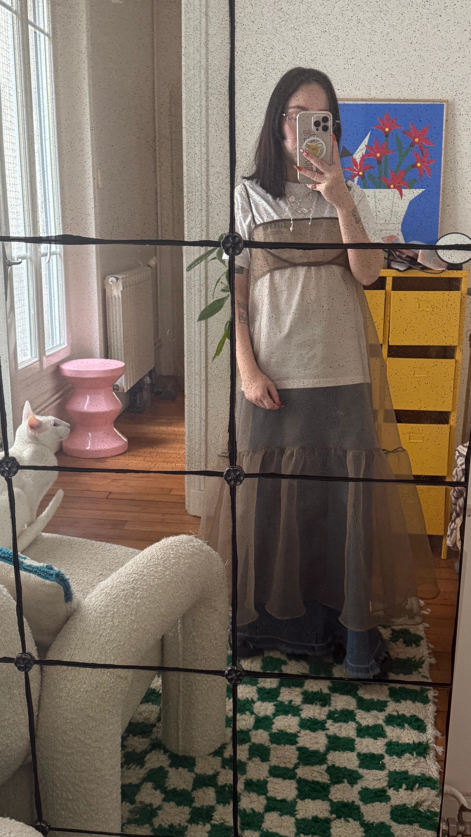 Top Jean Paul Gaultier, Dress Esthe, Skirt Vintage