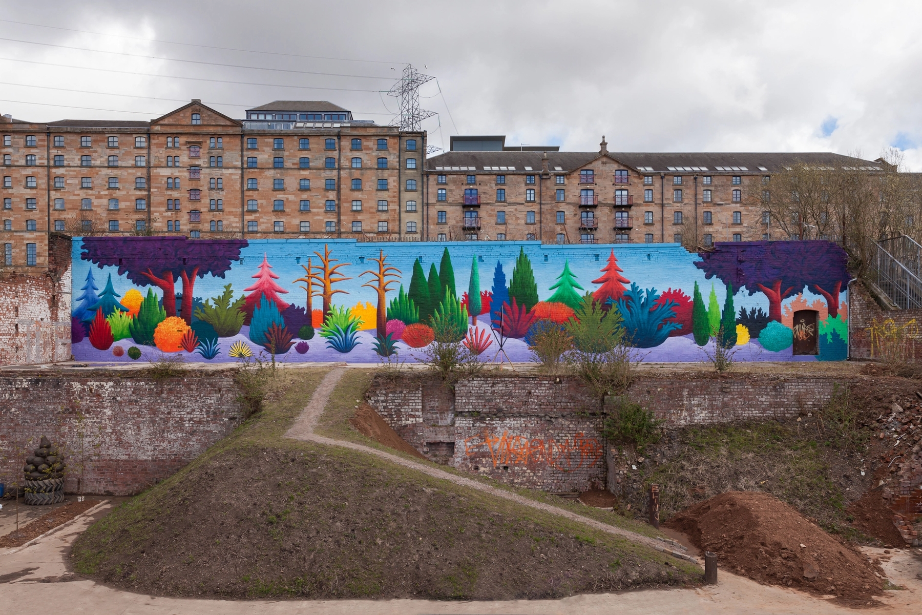 '157 Days of Sunshine', The Bothy Project at the Walled Garden, Glasgow, 2013; installation view