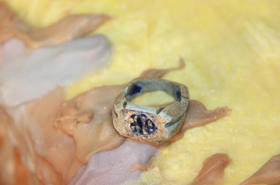 LEFT Ring Marguerite Bones RIGHT Necklace Colombe D’Humières
