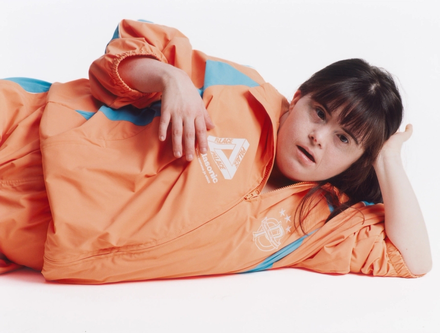 Yougo Boss | Jacket and shorts: Palace, Shoes: Kiko Kostadinov
