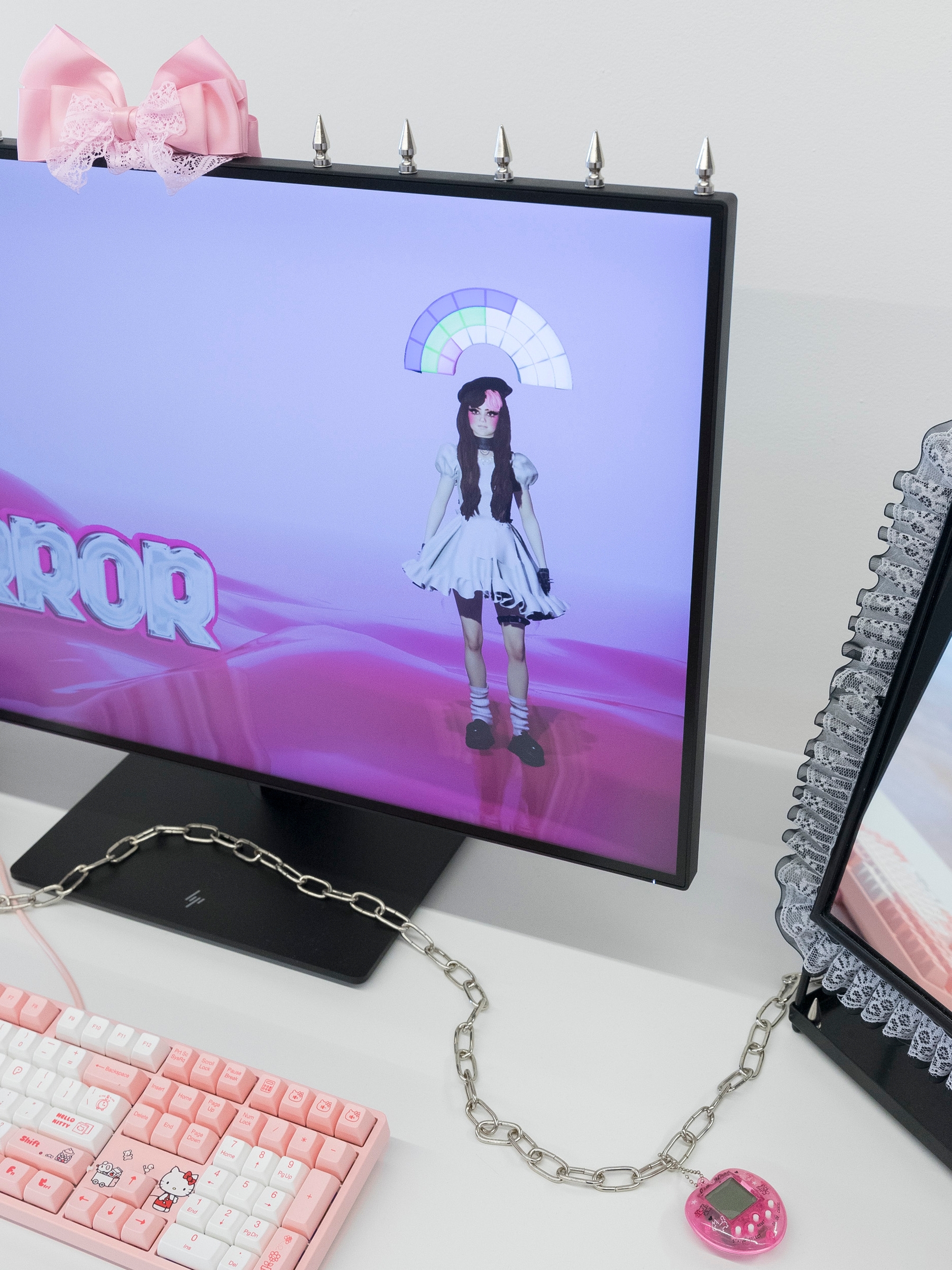 Nora Fatehi @____erreur_404, 'Mirror Me-rror (Detail)' · Bachelor Media & Interaction Design